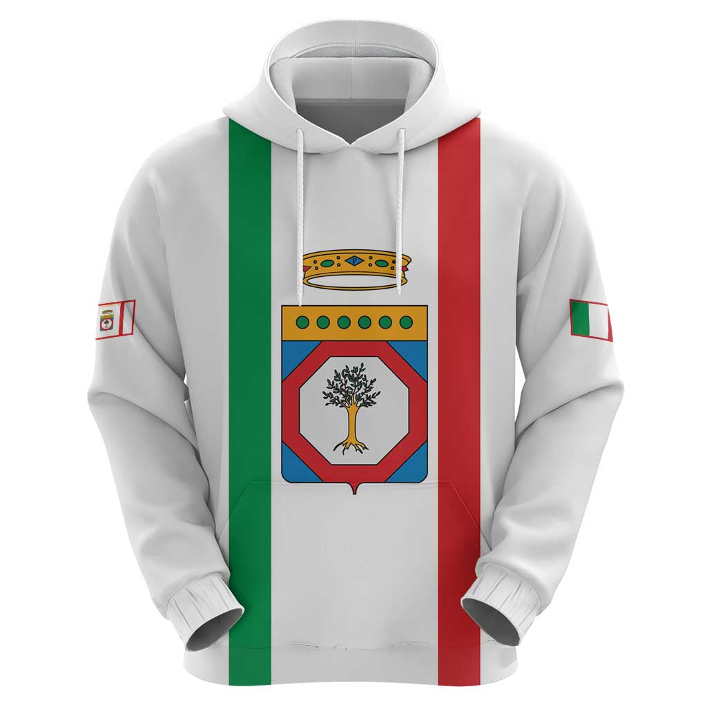 Personalized Italy Apulia Hoodie Inspiration Flags Style