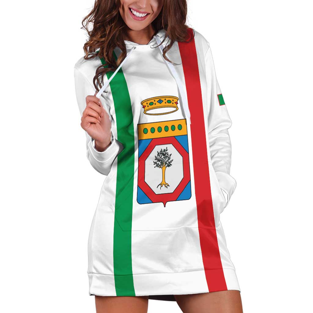 Personalized Italy Apulia Hoodie Dress Inspiration Flags Style