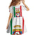 Personalized Italy Apulia Kid Short Sleeve Dress Inspiration Flags Style