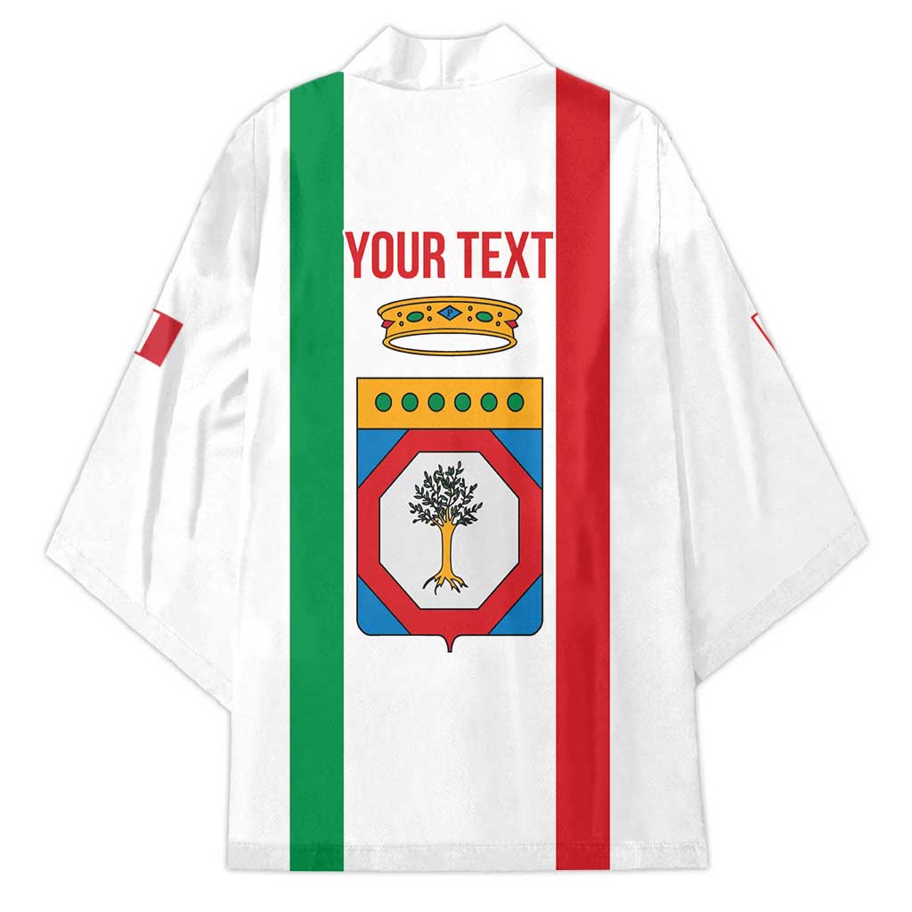 Personalized Italy Apulia Kimono Inspiration Flags Style - Wonder Print Shop