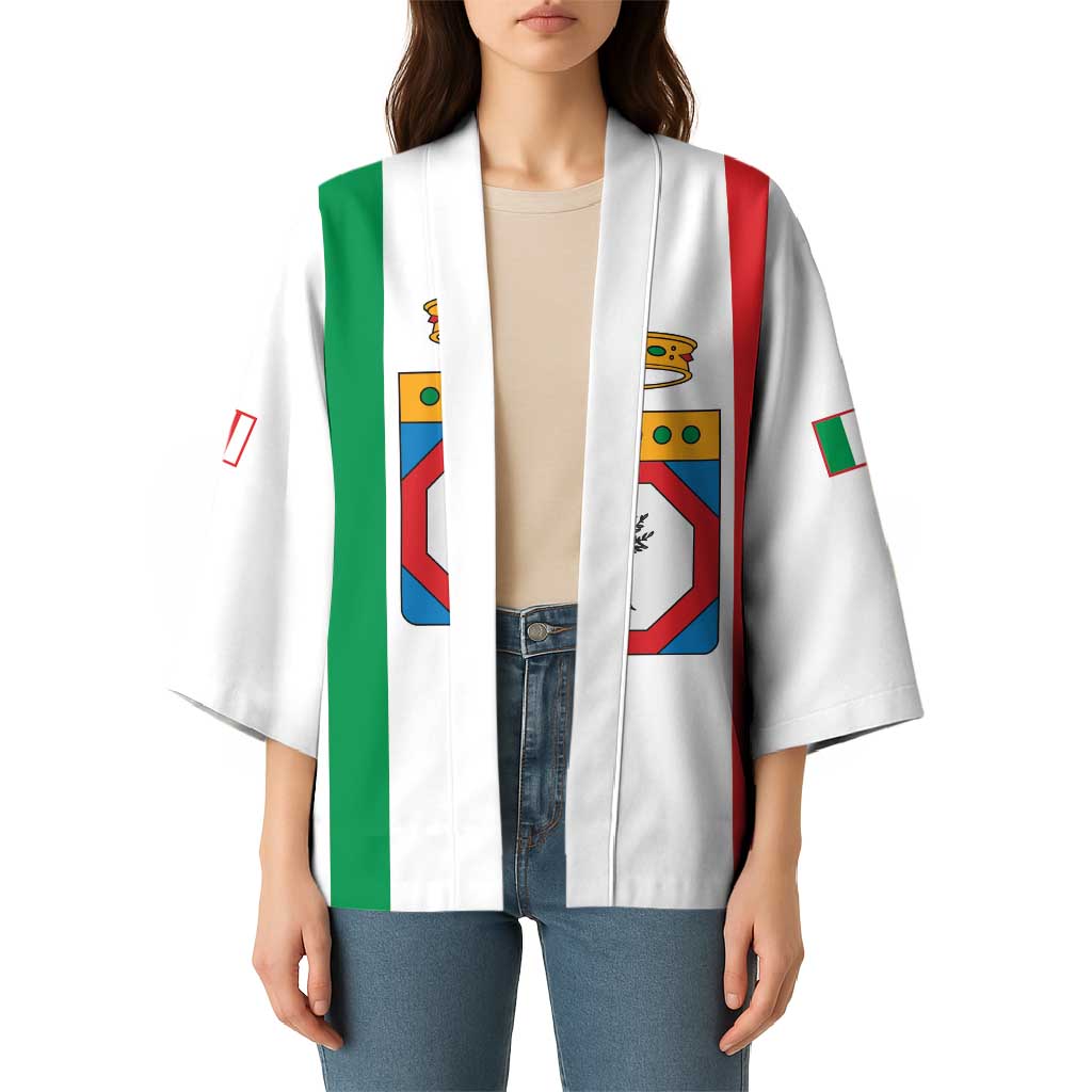 Personalized Italy Apulia Kimono Inspiration Flags Style - Wonder Print Shop