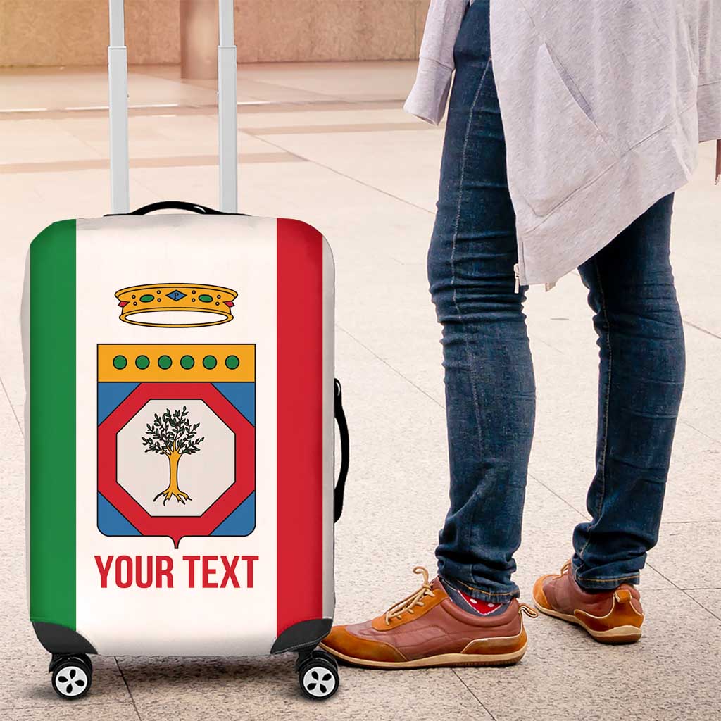 Personalized Italy Apulia Luggage Cover Inspiration Flags Style