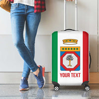 Personalized Italy Apulia Luggage Cover Inspiration Flags Style