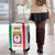Personalized Italy Apulia Luggage Cover Inspiration Flags Style