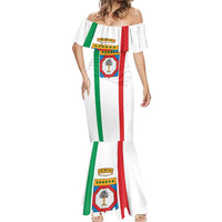 Personalized Italy Apulia Mermaid Dress Inspiration Flags Style