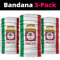 Personalized Italy Apulia Neck Gaiter Inspiration Flags Style - Wonder Print Shop