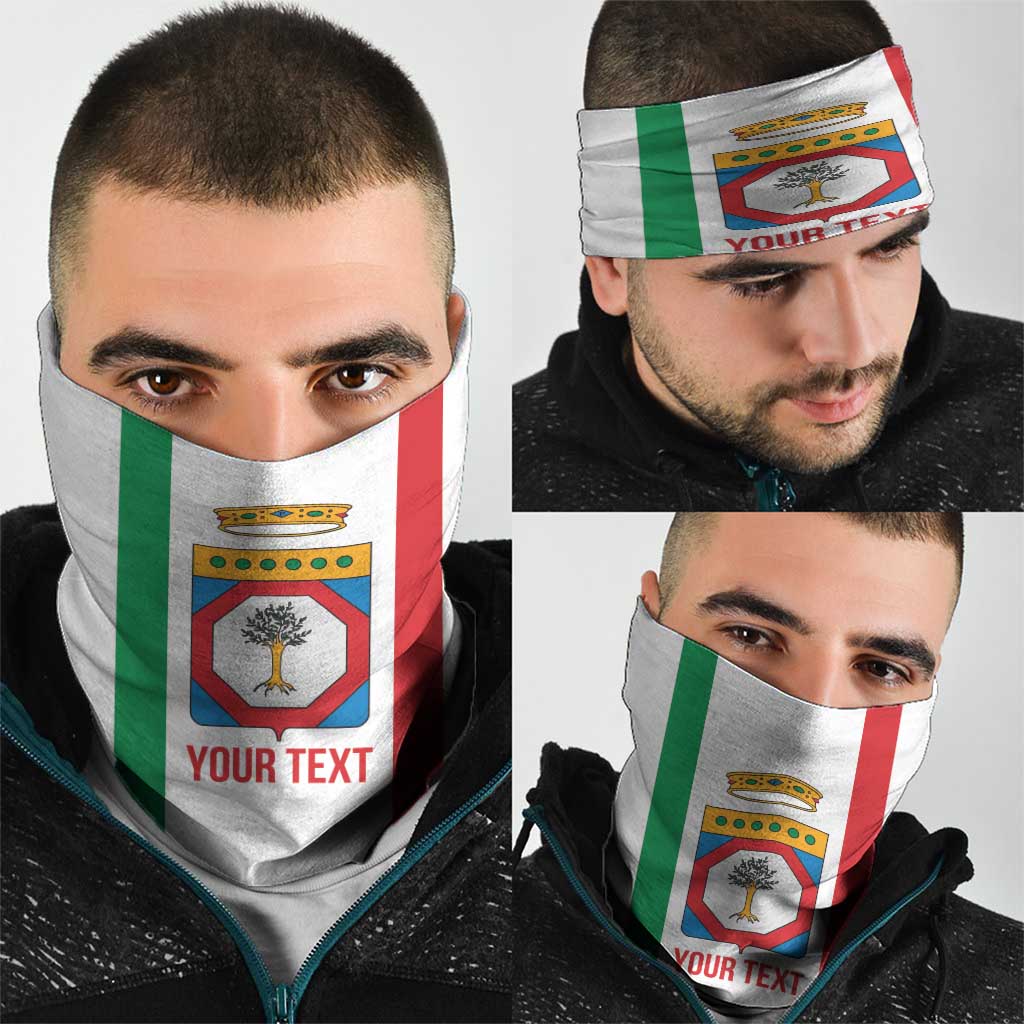 Personalized Italy Apulia Neck Gaiter Inspiration Flags Style - Wonder Print Shop