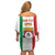 Personalized Italy Apulia Off Shoulder Short Dress Inspiration Flags Style