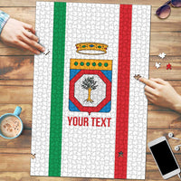 Personalized Italy Apulia Puzzle Inspiration Flags Style - Wonder Print Shop