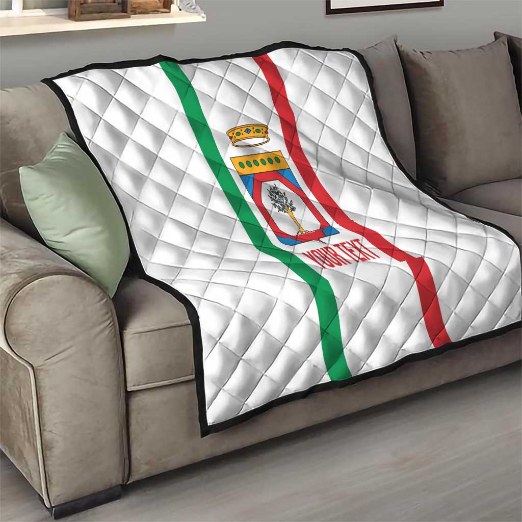 Personalized Italy Apulia Quilt Inspiration Flags Style