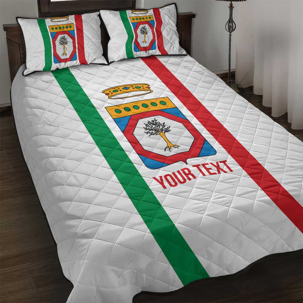 Personalized Italy Apulia Quilt Bed Set Inspiration Flags Style