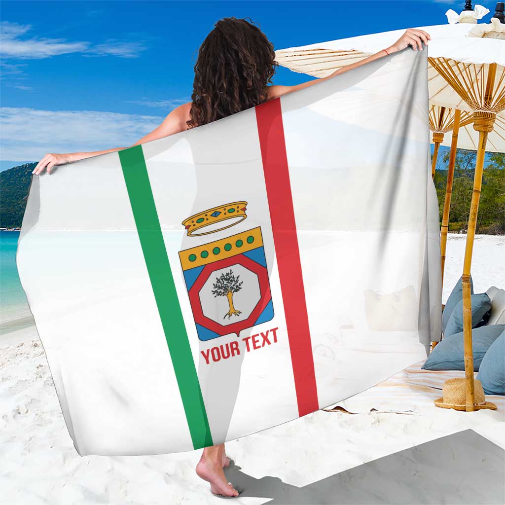 Personalized Italy Apulia Sarong Inspiration Flags Style