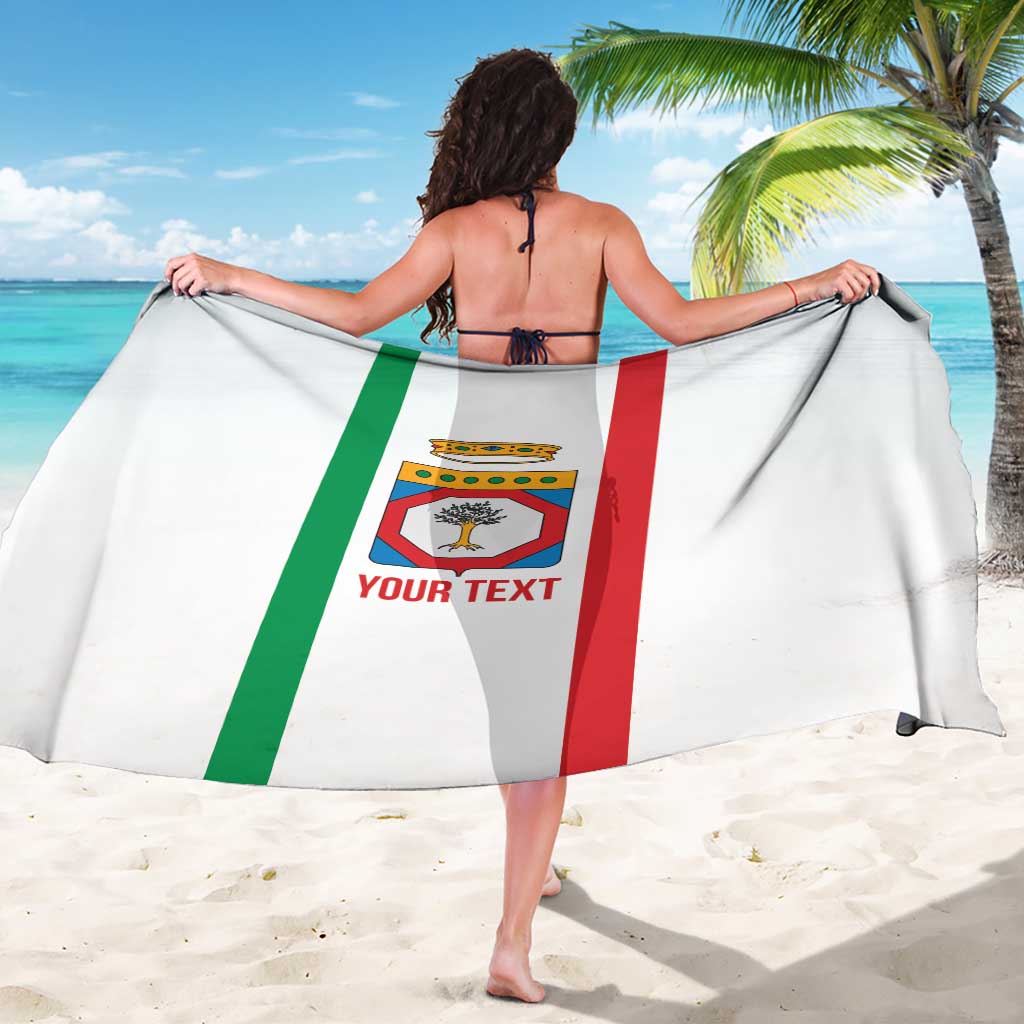 Personalized Italy Apulia Sarong Inspiration Flags Style