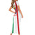 Personalized Italy Apulia Short Sleeve Bodycon Dress Inspiration Flags Style