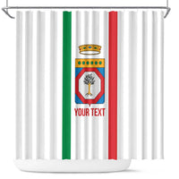 Personalized Italy Apulia Shower Curtain Inspiration Flags Style