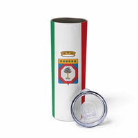 Personalized Italy Apulia Skinny Tumbler Inspiration Flags Style