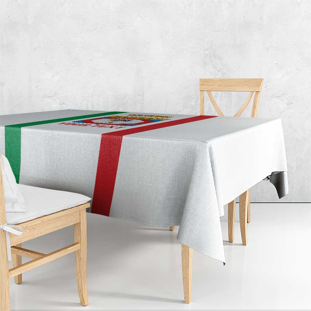 Personalized Italy Apulia Tablecloth Inspiration Flags Style