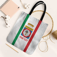 Personalized Italy Apulia Tote Bag Inspiration Flags Style - Wonder Print Shop