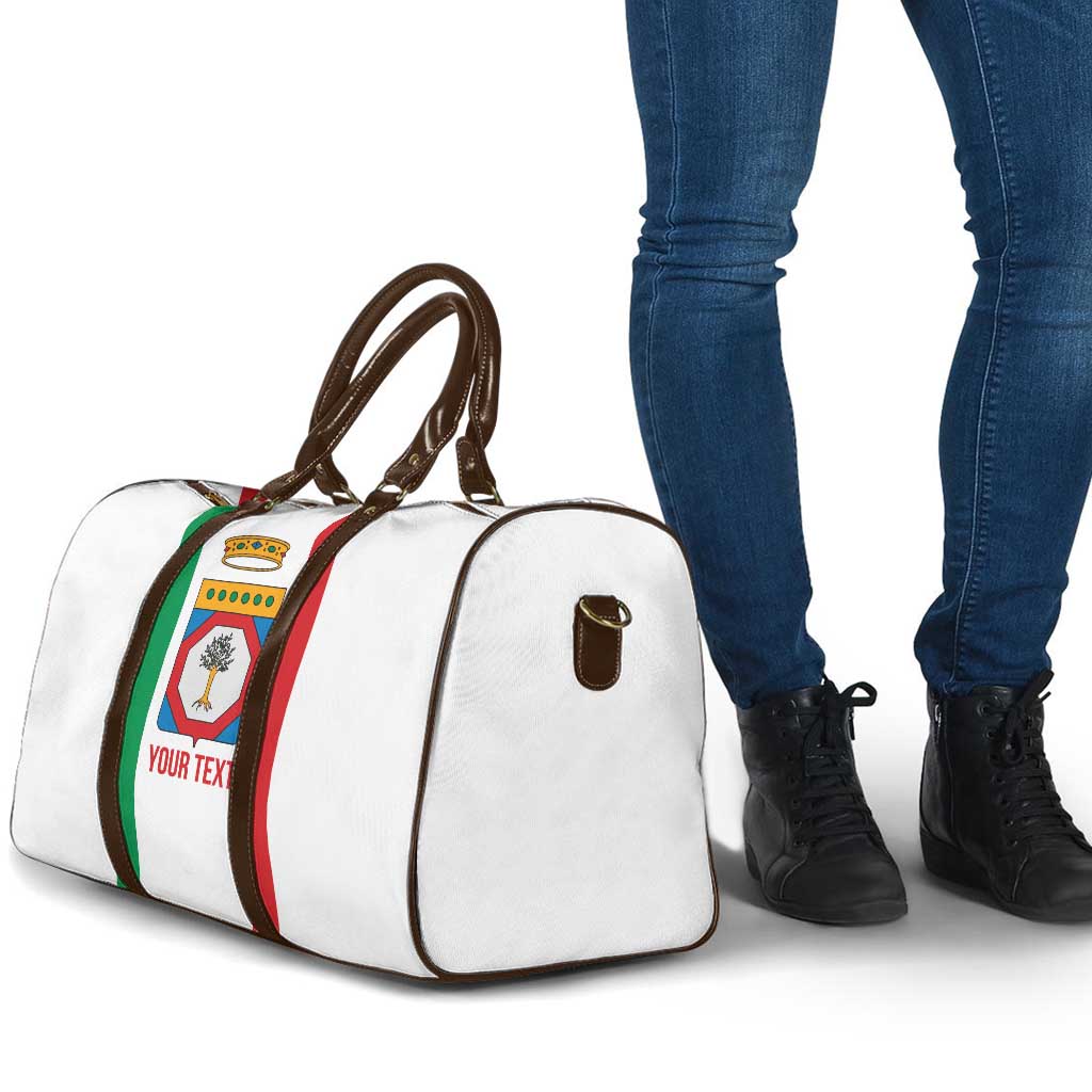 Personalized Italy Apulia Travel Bag Inspiration Flags Style - Wonder Print Shop