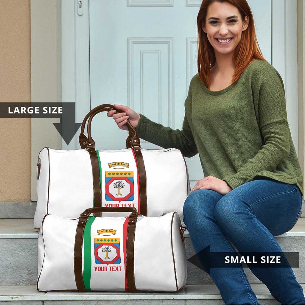 Personalized Italy Apulia Travel Bag Inspiration Flags Style - Wonder Print Shop