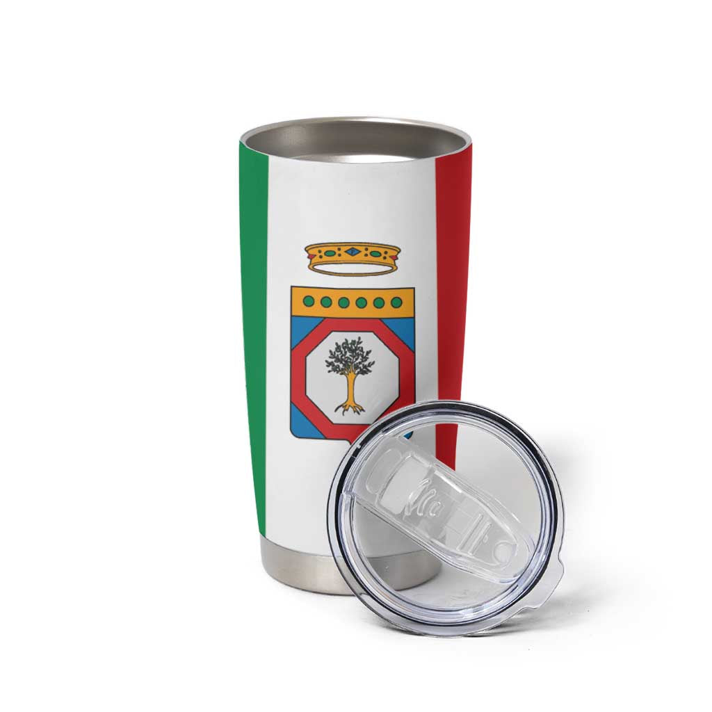 Personalized Italy Apulia Tumbler Cup Inspiration Flags Style