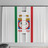 Personalized Italy Apulia Window Curtain Inspiration Flags Style