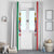 Personalized Italy Apulia Window Curtain Inspiration Flags Style