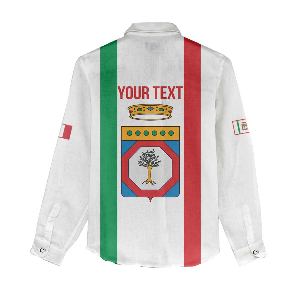Personalized Italy Apulia Women Casual Shirt Inspiration Flags Style
