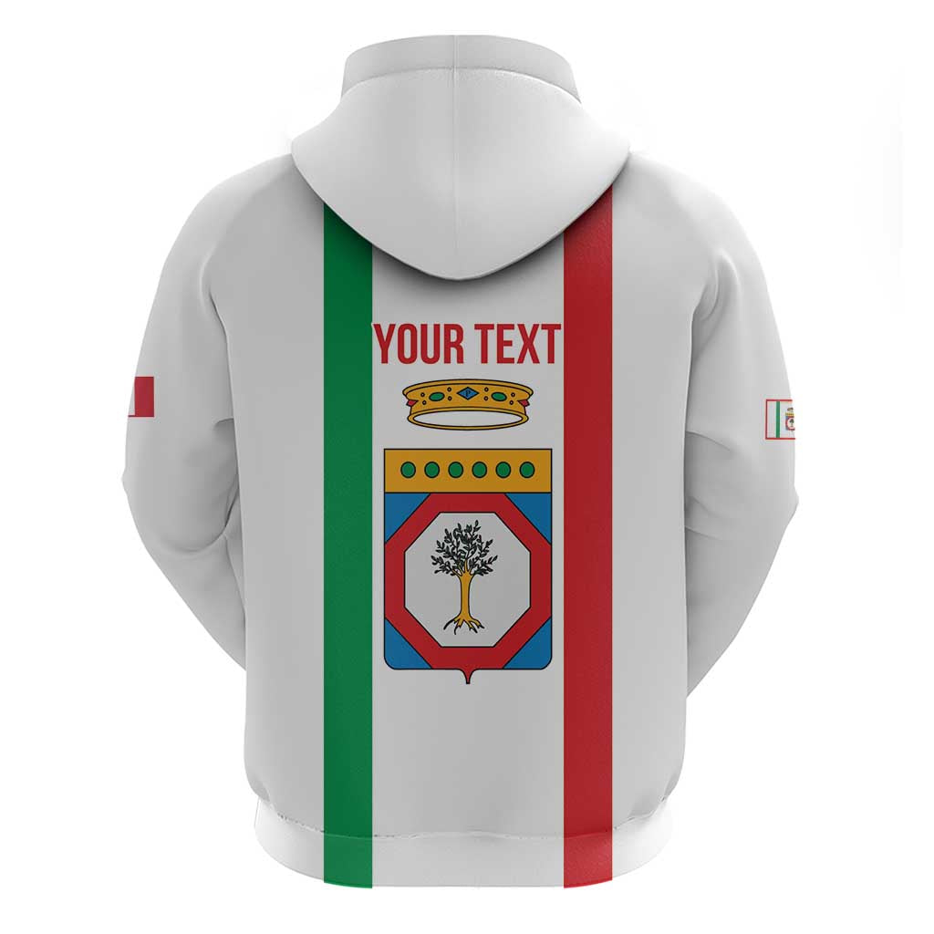 Personalized Italy Apulia Zip Hoodie Inspiration Flags Style