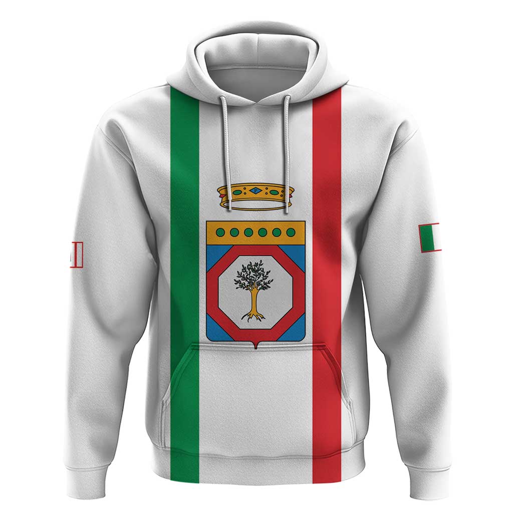 Personalized Italy Apulia Zip Hoodie Inspiration Flags Style