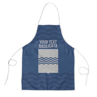 Personalized Italy Basilicata Apron Inspiration Flags Style - Wonder Print Shop