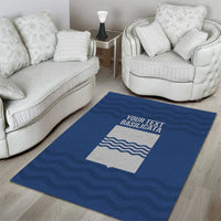 Personalized Italy Basilicata Area Rug Inspiration Flags Style