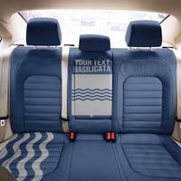 Personalized Italy Basilicata Back Car Seat Cover Inspiration Flags Style