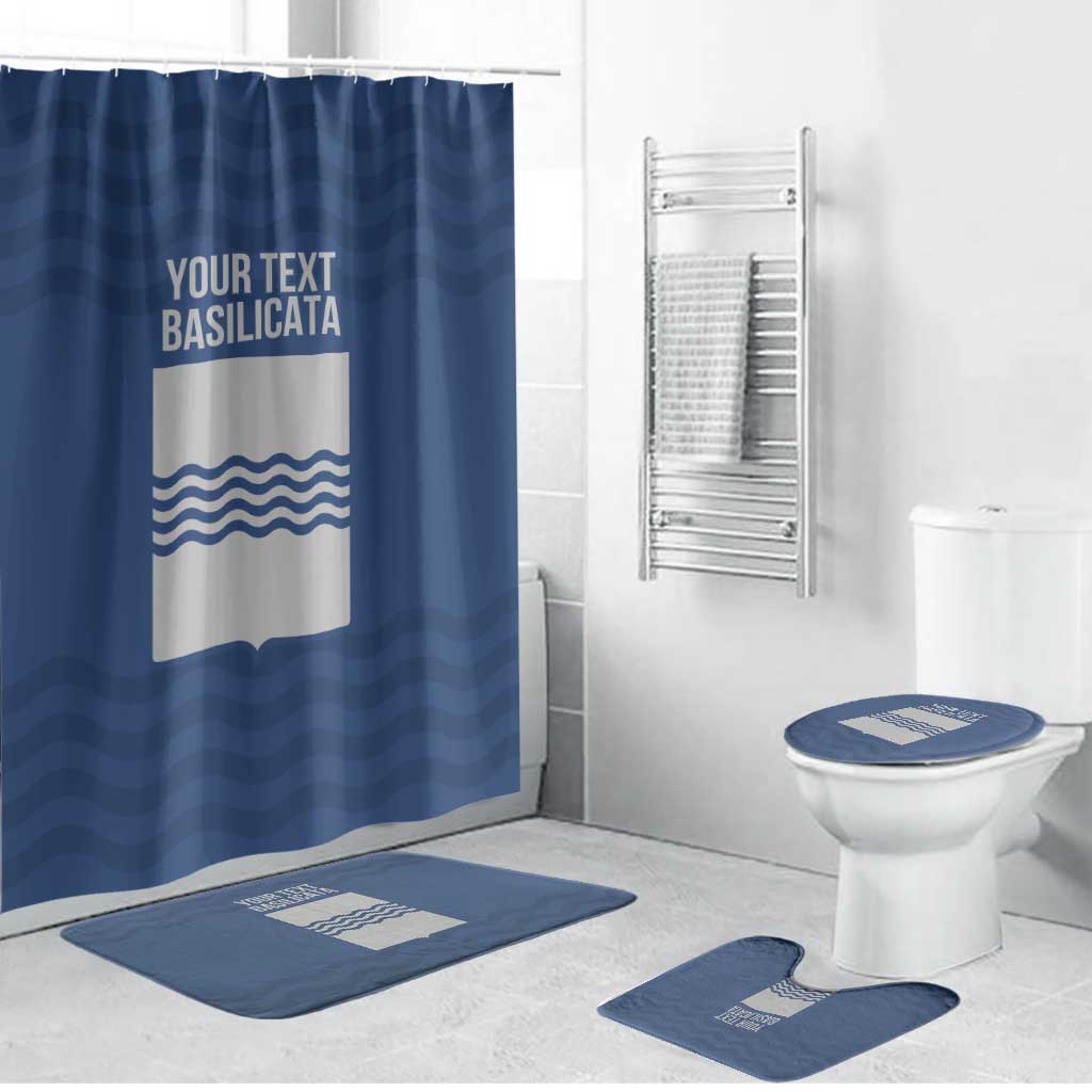 Personalized Italy Basilicata Bathroom Set Inspiration Flags Style - Wonder Print Shop