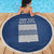 Personalized Italy Basilicata Beach Blanket Inspiration Flags Style