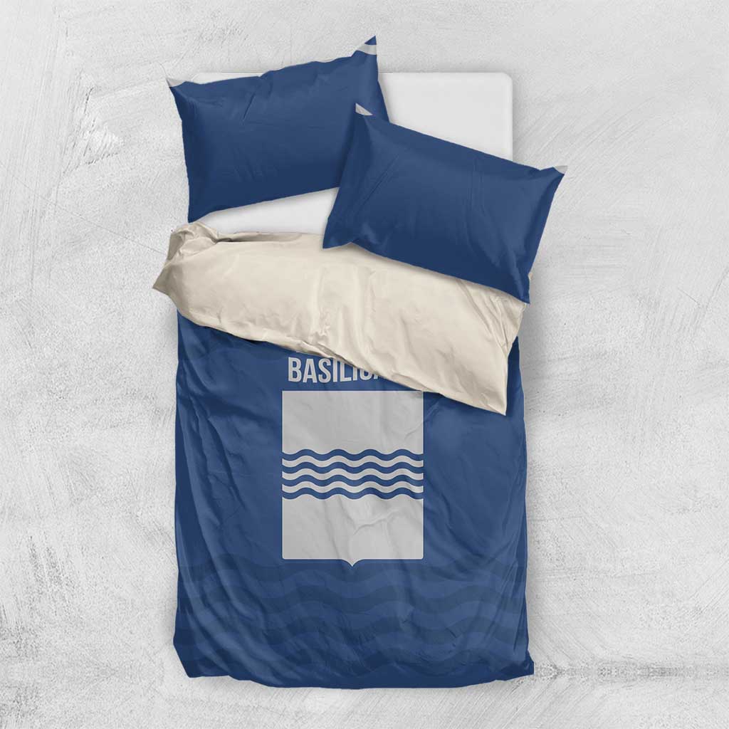 Personalized Italy Basilicata Bedding Set Inspiration Flags Style