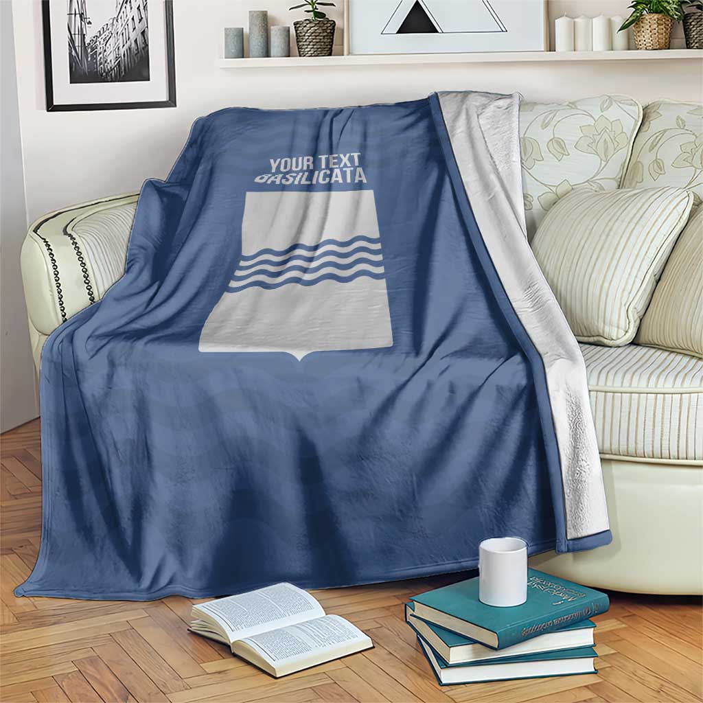 Personalized Italy Basilicata Blanket Inspiration Flags Style