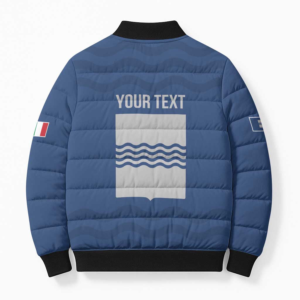 Personalized Italy Basilicata Bomber Puffer Jacket Inspiration Flags Style - Wonder Print Shop