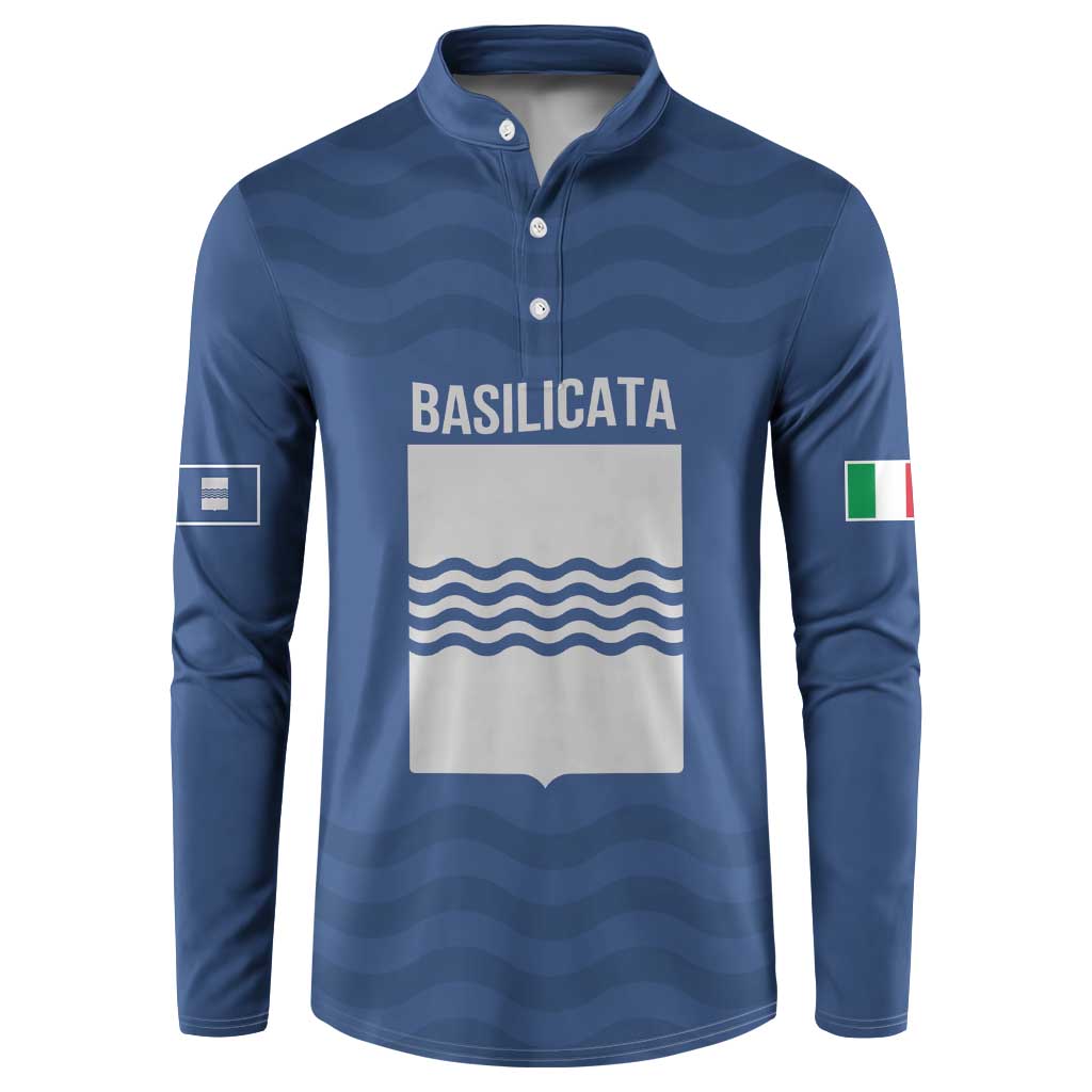 Personalized Italy Basilicata Button Sweatshirt Inspiration Flags Style