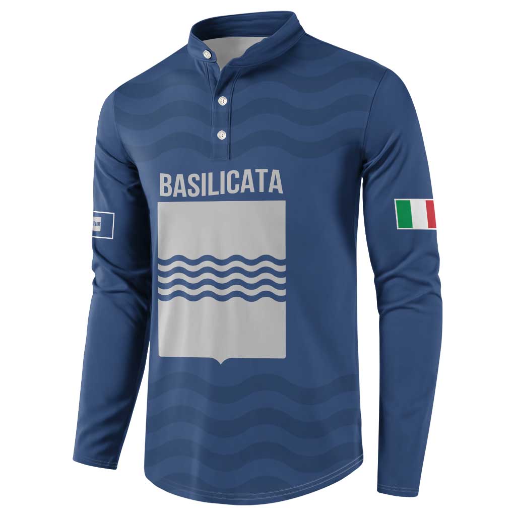 Personalized Italy Basilicata Button Sweatshirt Inspiration Flags Style