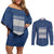 Personalized Italy Basilicata Couples Matching Off Shoulder Short Dress and Long Sleeve Button Shirt Inspiration Flags Style