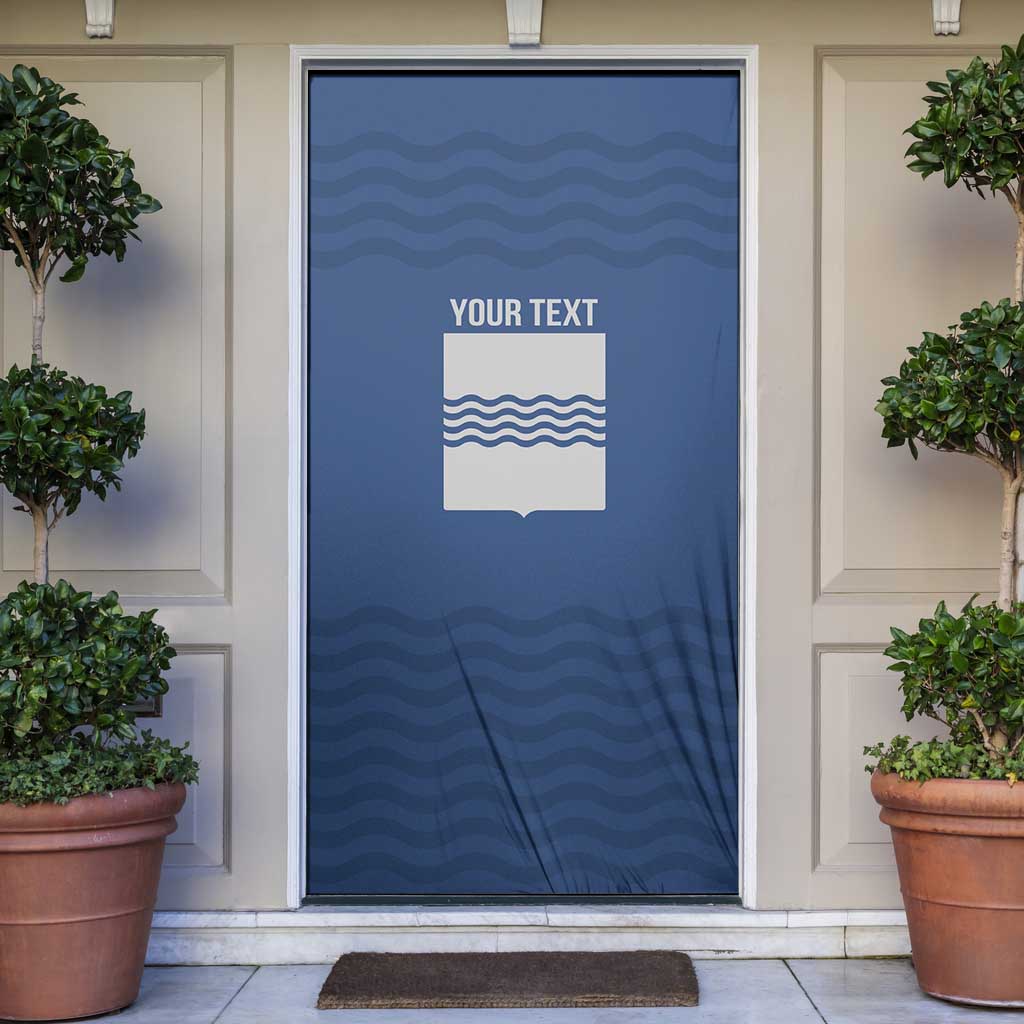 Personalized Italy Basilicata Door Cover Inspiration Flags Style - Wonder Print Shop