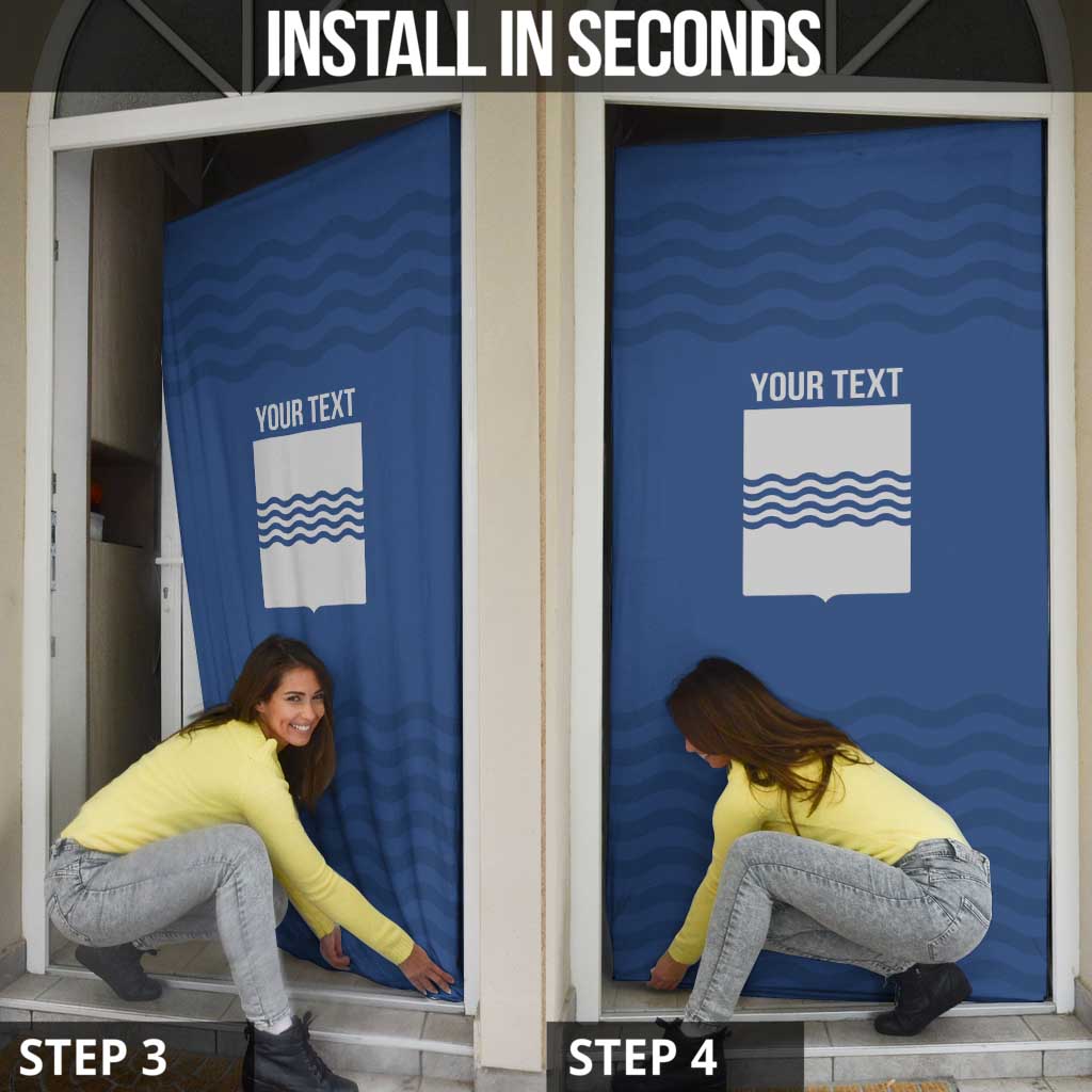 Personalized Italy Basilicata Door Cover Inspiration Flags Style - Wonder Print Shop