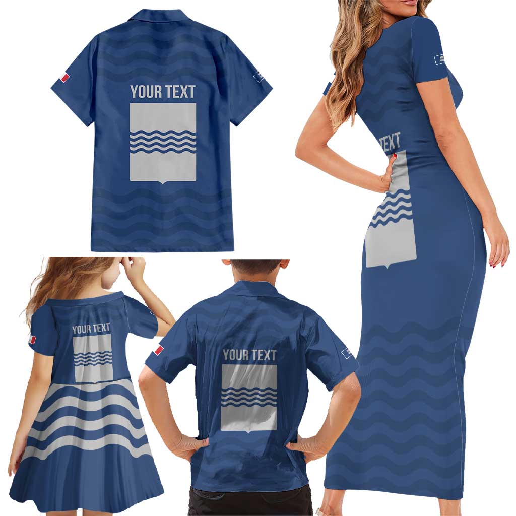 Personalized Italy Basilicata Family Matching Short Sleeve Bodycon Dress and Hawaiian Shirt Inspiration Flags Style