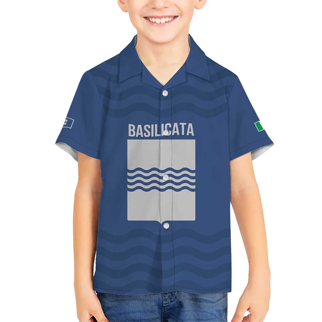 Personalized Italy Basilicata Family Matching Short Sleeve Bodycon Dress and Hawaiian Shirt Inspiration Flags Style