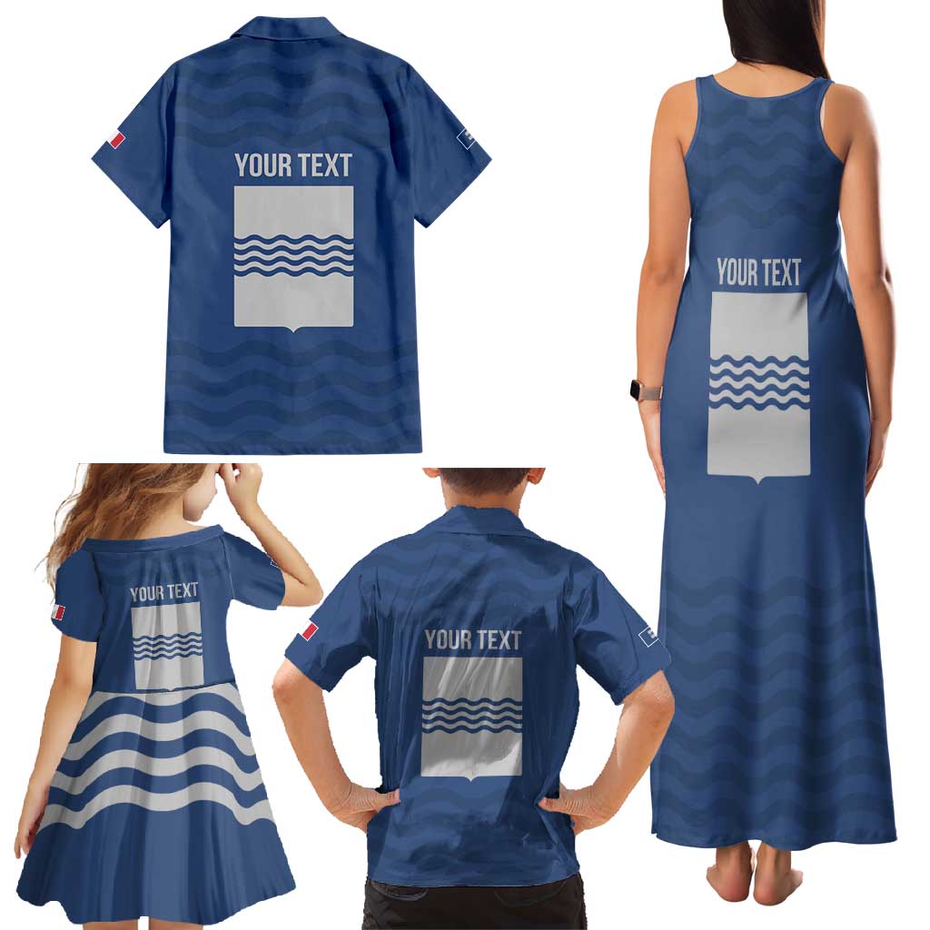 Personalized Italy Basilicata Family Matching Tank Maxi Dress and Hawaiian Shirt Inspiration Flags Style