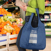 Personalized Italy Basilicata Grocery Bag Inspiration Flags Style