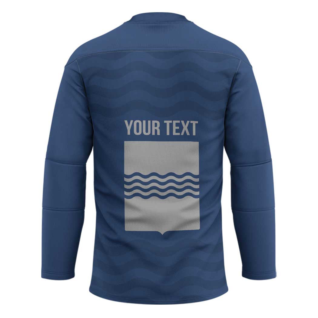 Personalized Italy Basilicata Hockey Jersey Inspiration Flags Style - Wonder Print Shop
