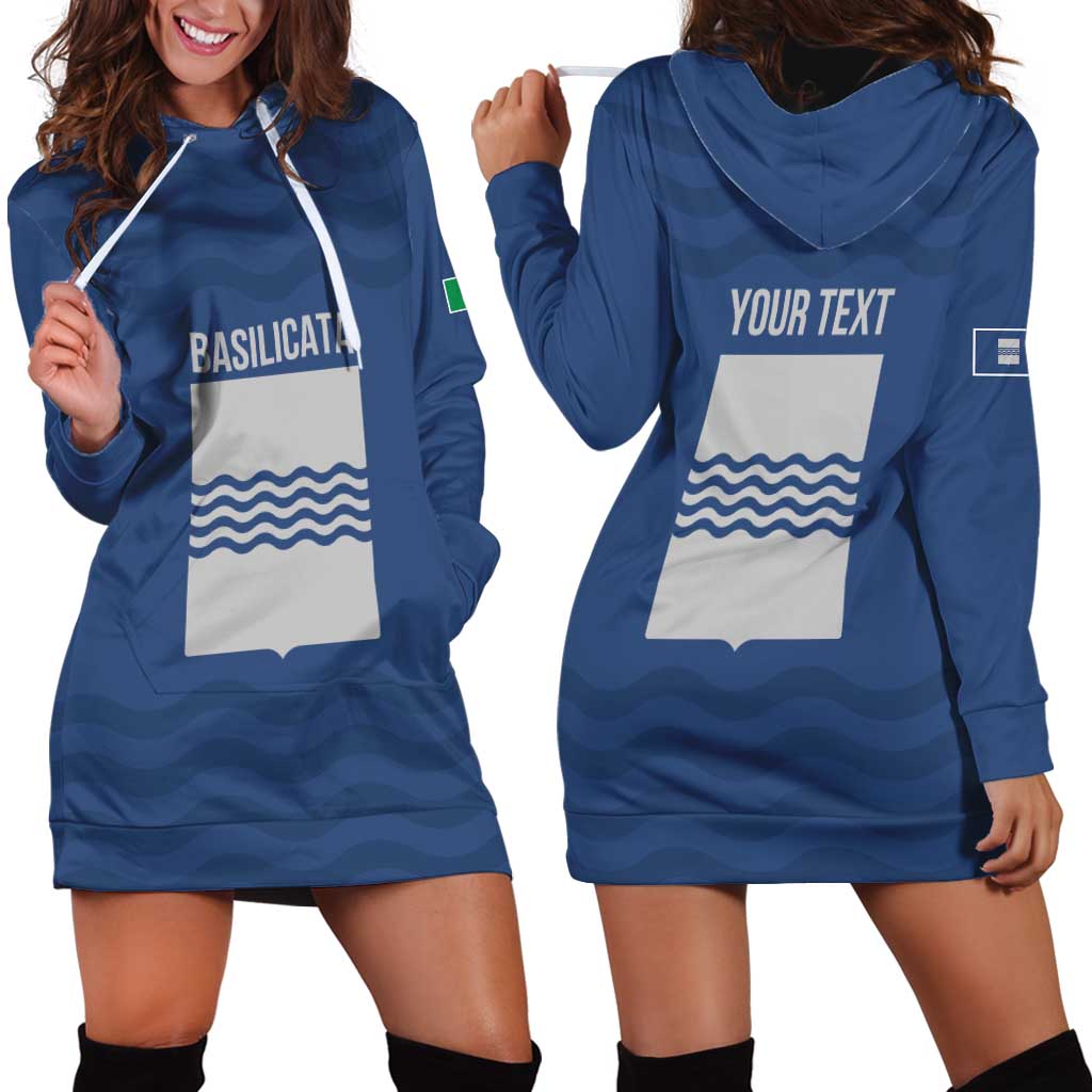 Personalized Italy Basilicata Hoodie Dress Inspiration Flags Style
