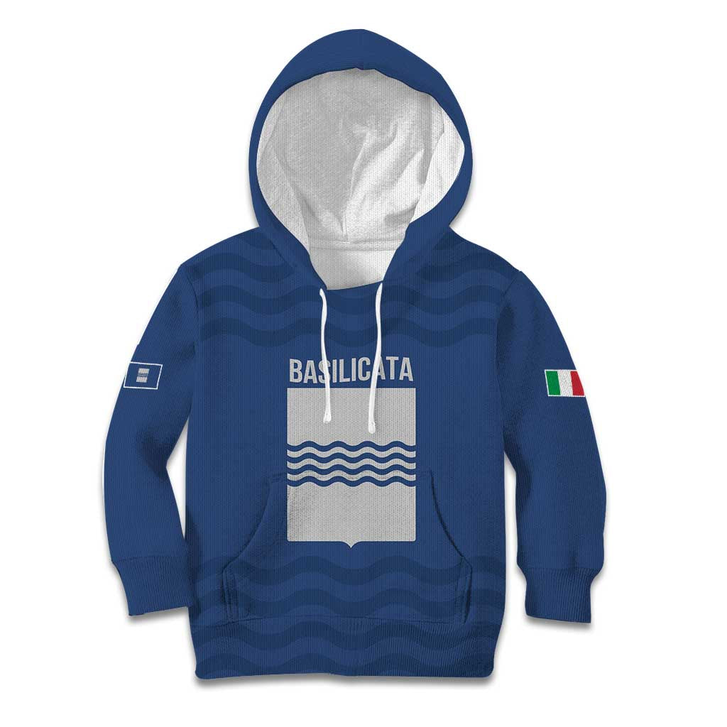 Personalized Italy Basilicata Kid Hoodie Inspiration Flags Style